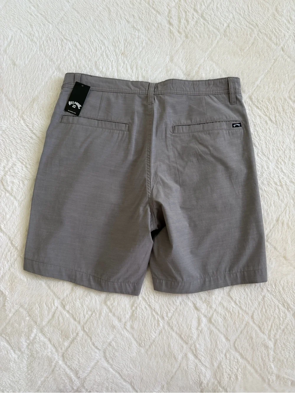 Billabong Gray Men's Walkshorts with Logo